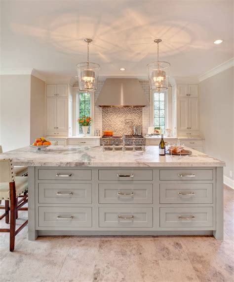 Benjamin Moore Edgecomb Gray White Kitchen Interior Design White