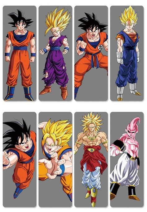 Maybe you would like to learn more about one of these? 2020 Anime PVC Bookmarks Of Dragon Ball Z Printing With Son Goku/Kakarotto For Books School ...