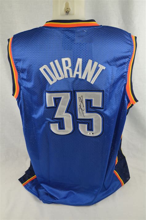 Lot Detail - Kevin Durant Autographed Oklahoma City Jersey