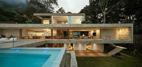 Luxurious Modern House In Rio De Janeiro Brazil By Studio Arthur Casas