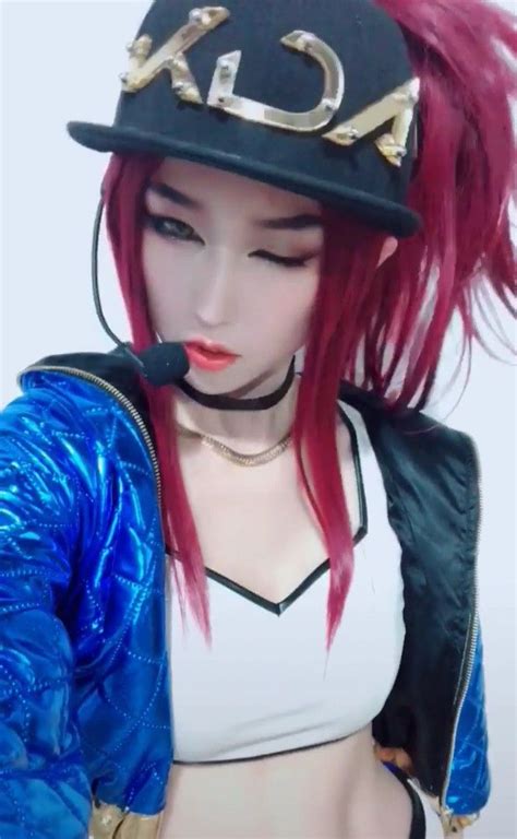 I've changed my username from draglordemrys to tigerlilly_cos. Pin on Akali ️