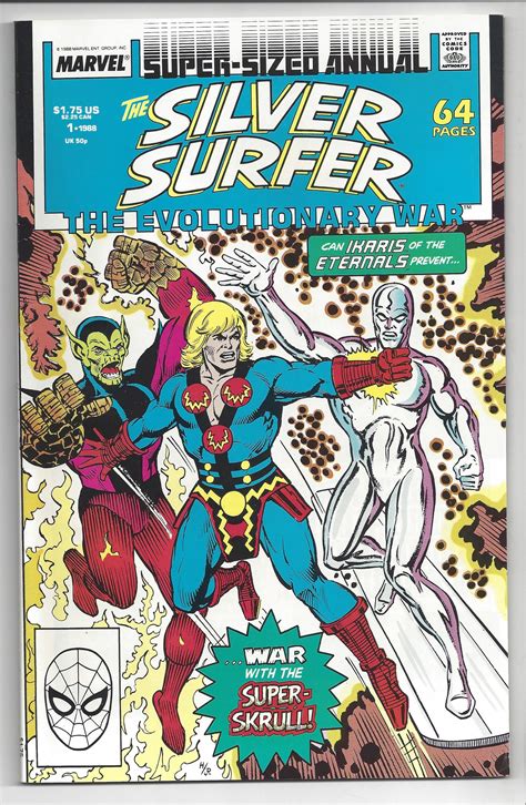 Marvel Comics Silver Surfer Annual 1 Silver Surfer Marvel Comic