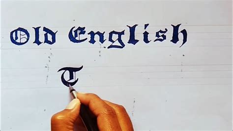 Calligraphy Cursive Old English Font Missemiliejolye
