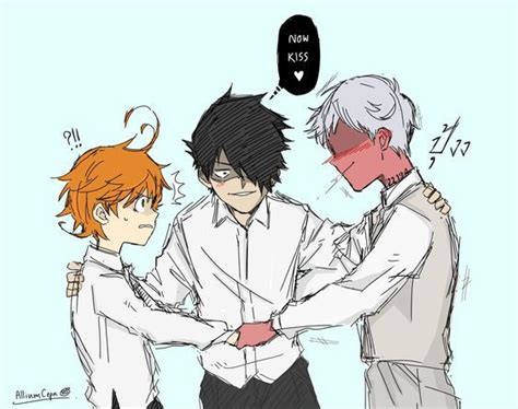 Norman X Emma The Promised Neverland Neverland Anime Funny Anime Films