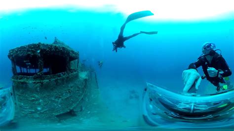 Mv Trident Wreck Dive Carlisle Bay Barbados 4k 50fps 360 Video Youtube