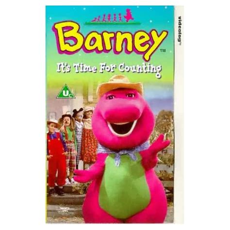 Barney Its Time For Counting Vhs Uk Import Barney
