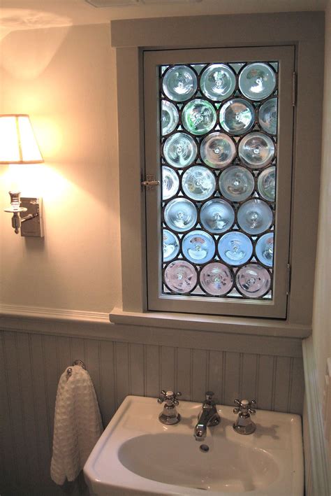 A wide variety of bathroom window glass options are available to you, such as project solution capability, function, and warranty. Handmade Stained Glass Rondel Bathroom Window by Painted ...