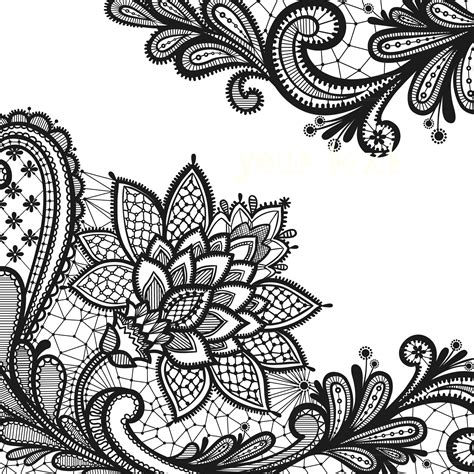 Black And White Lace Clipart 10 Free Cliparts Download Images On