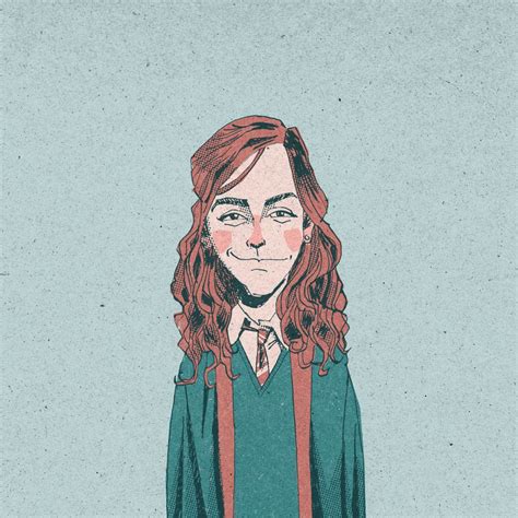 A Series Of Portraits Of Characters From Harry Potter To Celebrate The