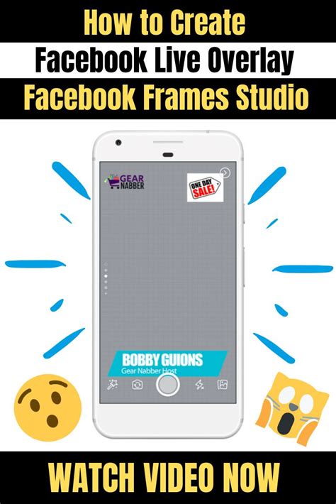 How To Create Facebook Live Overlay Facebook Frames Studio Facebook