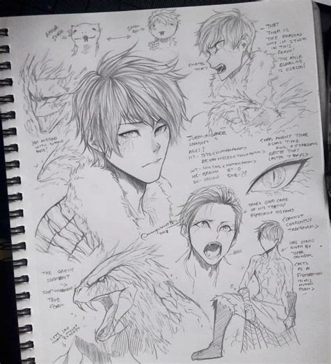 Creating A Male Character Artist Mangakaua983 Drawings Anime