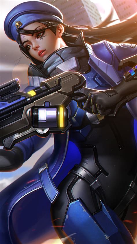 Ana Captain Amari Overwatch 4K 143 Wallpaper PC Desktop