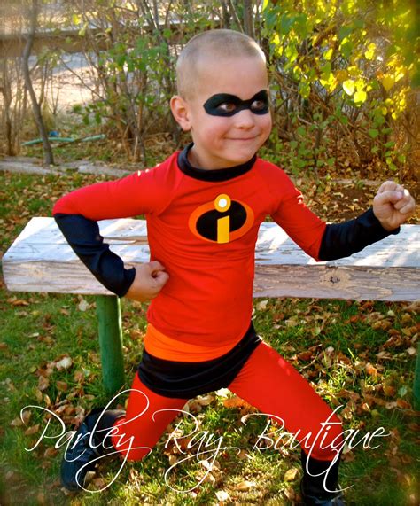 parley ray s incredibles inspired costume dash mr incredible elastagirl violet super suit