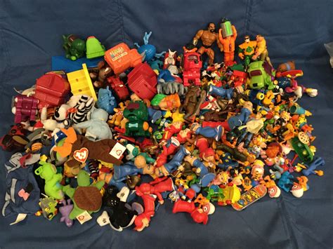 Large Lot Of Plastic Mcdonalds Toys