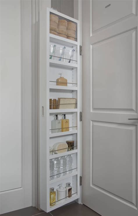 Allow me to introduce you to the cabidor door storage cabinet! Cabidor® Classic Deluxe Behind Door Storage Cabinet ...