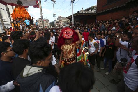Ap Photos Nepal Festival Season Starts With Goddess Dance