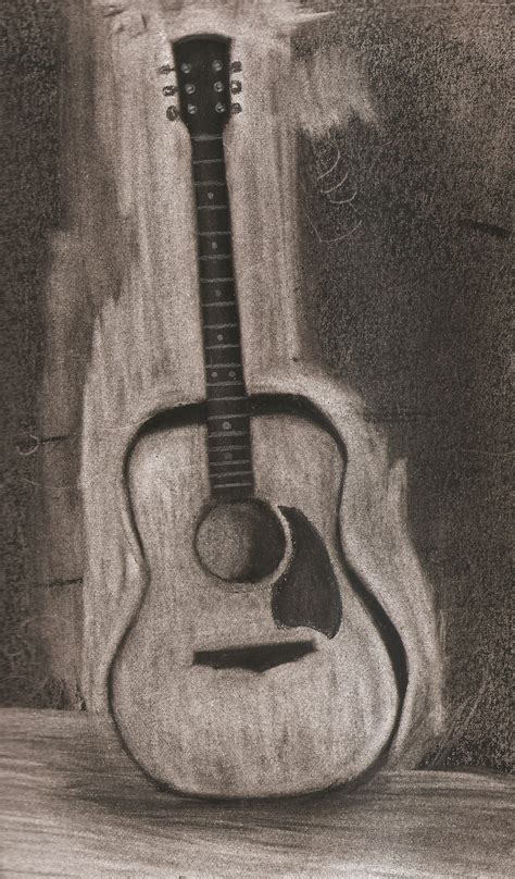 How to draw a guitar really easy drawing tutorial. Guitar Pencil Drawing at GetDrawings | Free download