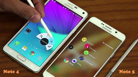 Samsung Galaxy Note 5 Vs Samsung Galaxy Note 4 Full Comparison Youtube