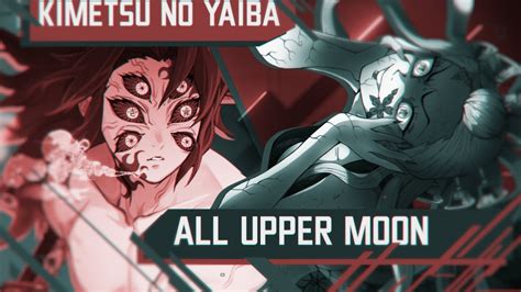 All Upper Moon Kimetsu No Yaiba 60fps Spoilers Youtube