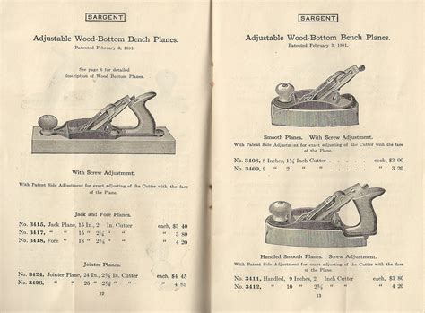 Buy it now +$2.89 shipping. Sargent Plane Catalog - 1926 | TimeTestedTools