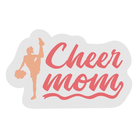 Cheer Mom Zitat Schriftzug Png Und Svg Design Für T Shirts