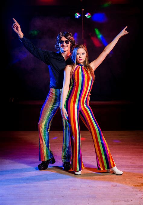 70s Womens Disco Jumpsuit Costume Disco Costumes