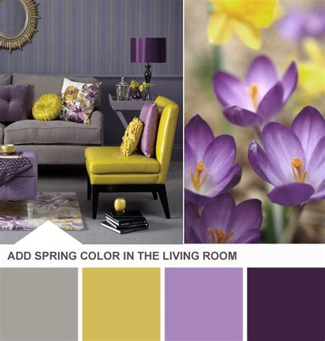 14 Best Purple And Yellow Room Images On Pinterest Purple Rooms