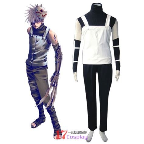 Naruto Hatake Kakashi Cosplay Costume Free Shipping