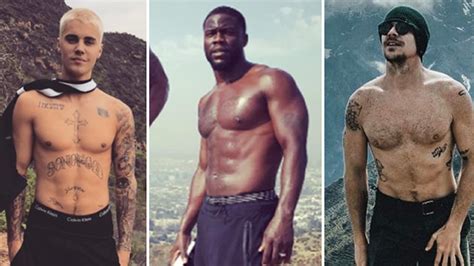 Hollywoods Hottest Hikers Trek Through The Shirtless Shots