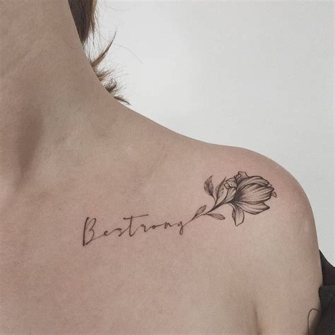 These tattoos are designed across the shoulder blade, and can extend up to the shoulder bone. Top 85 Small Tattoos for Women Ideas - [2021 Inspiration ...