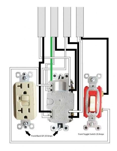 Wiring Diagram Double Gang Outlets Wiring Work