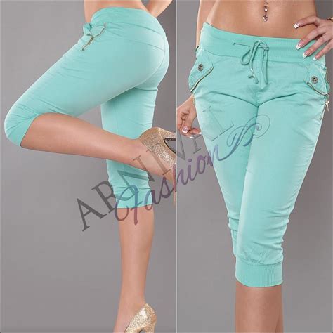 The early 2010s saw many recycled fashions from the 1950s, 1970s, and 1980s as designers from stores like topshop replicated original vintage clothing.in the united states, it was popular to wear gucci, chanel, or versace designer clothing, and neon colors such as pink, green, teal, black, purple, magenta, and yellow. NEW 3/4 CROPPED PANTS casual short CAPRI HOT PANTS CAPRIS ...