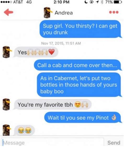 Man Pretends To Be Glass Of Wine To Seduce Women On Tinder Daily Star