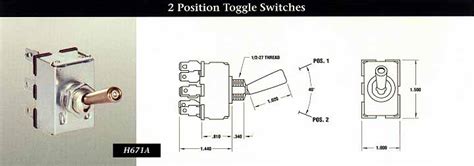 2 Position Toggle Switches Indak Switches