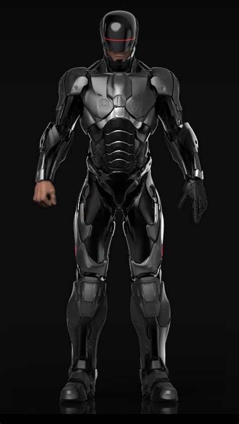 Robocop Concept Art By Eddie Yang Futuristic Armour Cyberpunk