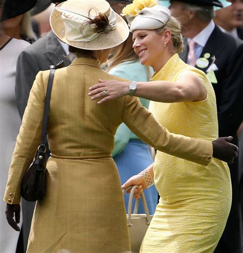 The queen's granddaughter has been forced to eat her words after a racehorse. Zara Phillips forced to deny pregnancy rumours thanks to ...