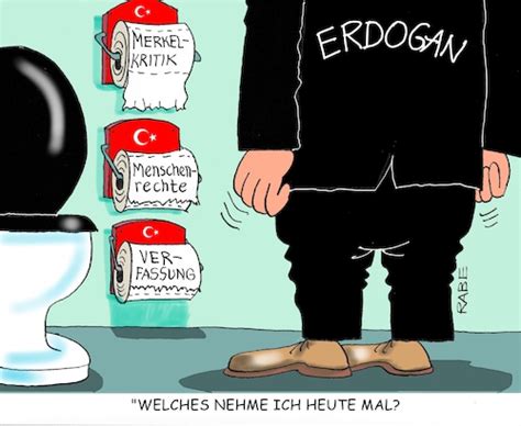 I am happy to announce the name of results of freedom of expression international cartoon contest 2017. Erdogan By RABE | Politics Cartoon | TOONPOOL