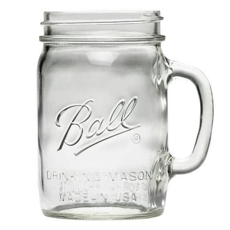 Ball Drinking Glass Mason Jars 24 Ounces 2 Count