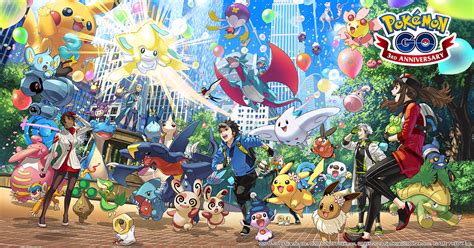 Pokemon Go Will Celebrate Its 3rd Anniversary Tomorrow Unova Starters