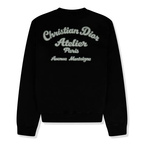 Dior Christian Dior Atelier Black Sweatshirt Crepslocker