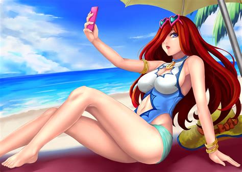Pool Party Miss Fortune Wallpapers And Fan Arts League Of Legends