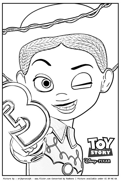Explore 623989 free printable coloring pages for your kids and adults. Radkenz Artworks Gallery: Toy Story Jessie Coloring Page