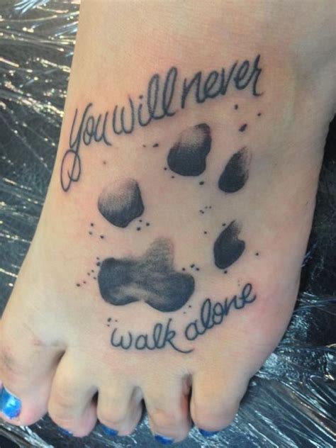Check spelling or type a new query. 18 Gorgeous Paw Print Tattoos For Anyone Whose Dog Is Part ...