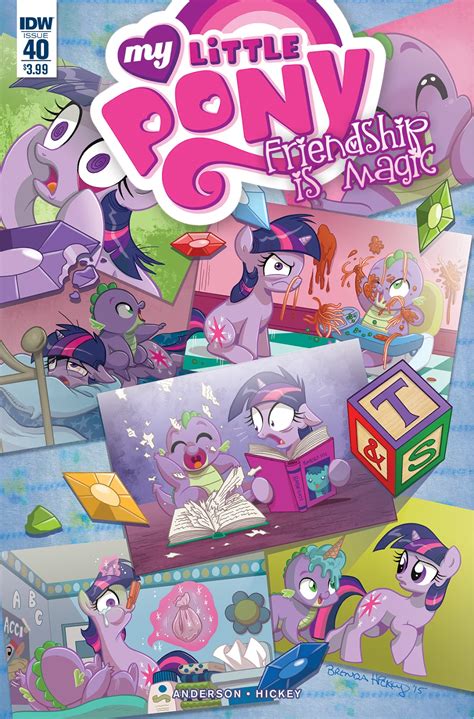 Idw Comics Review My Little Pony Friendship Is Magic 40 And Friends