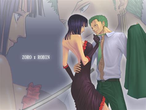 Nico Robin And Roronoa Zoro One Piece Drawn By Zuganberugkamp