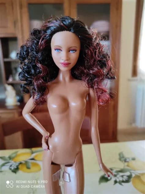 Barbie Sis So In Style Repaint Nuda Nude Naked Model Muse Doll