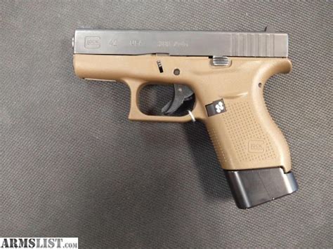 Armslist For Sale Used Glock 42 380 Fde Pistol