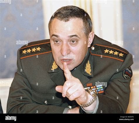 Army General Anatoly Kvashnin Chief Of The General Staff Of The Russian