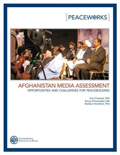 Afghanistan Media Assessment Opportunities And Challenges For