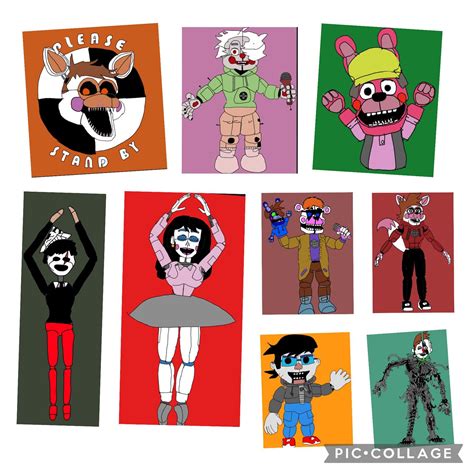 Every Discord People As Fnaf Characters Ive Done Fivenightsatfreddys